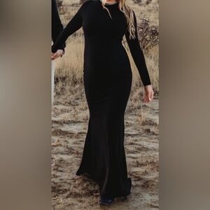 Club L London dress. Size 8. Color black.